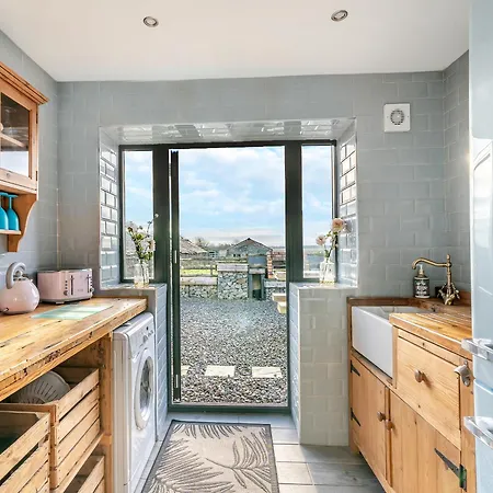 בית נופש North Plain Barn Bowness-on-Solway