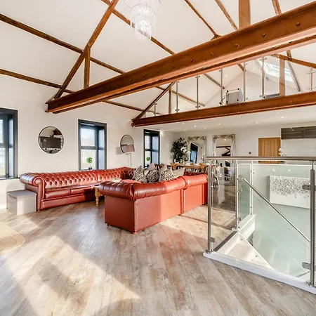 בית נופש North Plain Barn Bowness-on-Solway